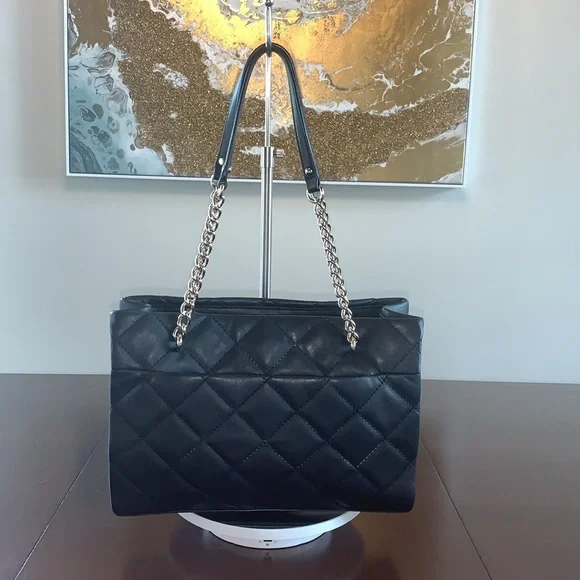 Kate Spade Emerson Place black quilted bag EUC - Picture 3 of 17